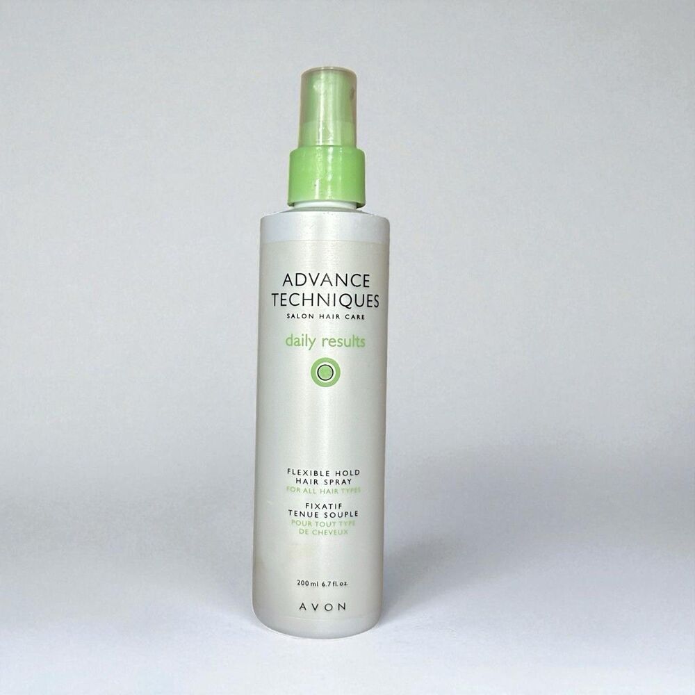Avon Advance‎ Techniques Flexible Hold Hair Spray Daily Results Discontinued